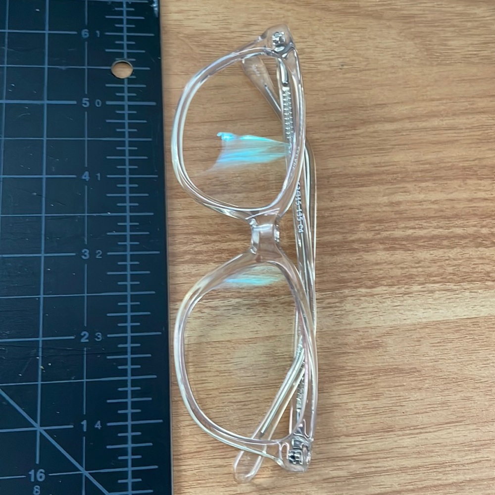 Rectangular Clear Glasses Escape Eyebuydirect - image 1